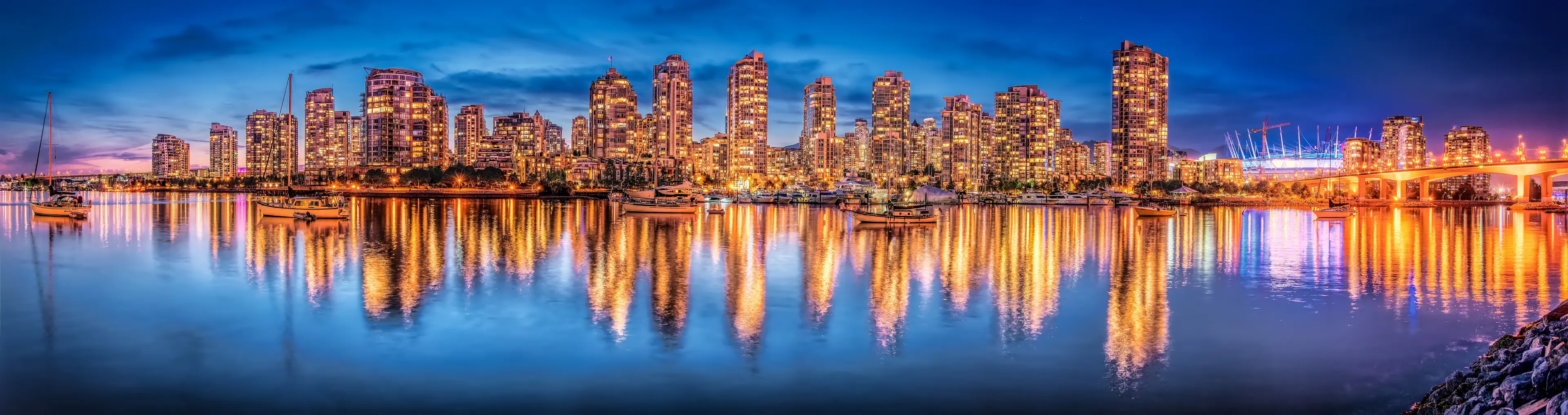 Vancouver, British Columbia Skyline