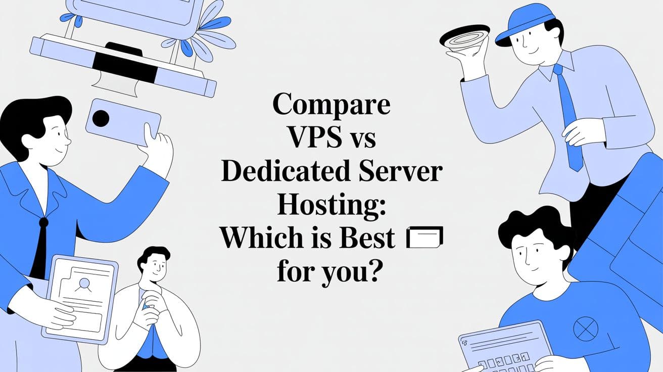 Compare vps vs dedicated server hosting: Which is best for you?