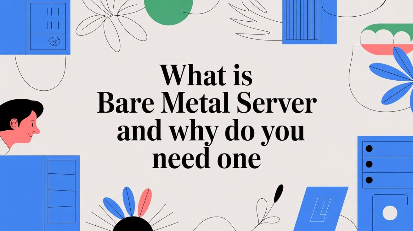What Is Bare Metal Server and Why Do You Need One