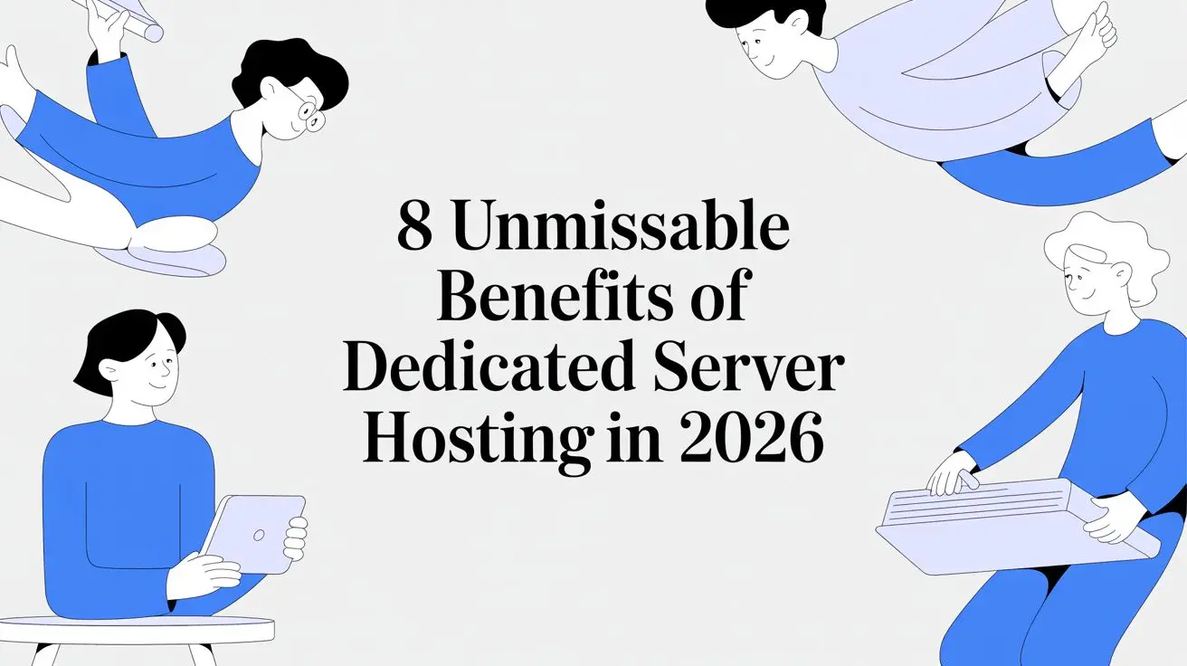 8 Unmissable Benefits of Dedicated Server Hosting in 2026