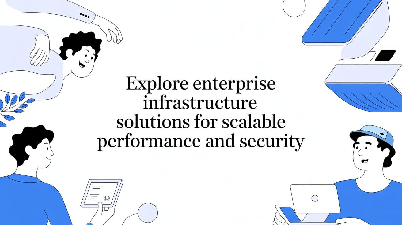 Explore enterprise infrastructure solutions for scalable performance and security